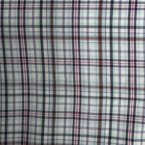 Peter Millar Crown East Tango Pinwheel Plaid Button Down Shirt Men's Size Medium - Picture 4 of 6